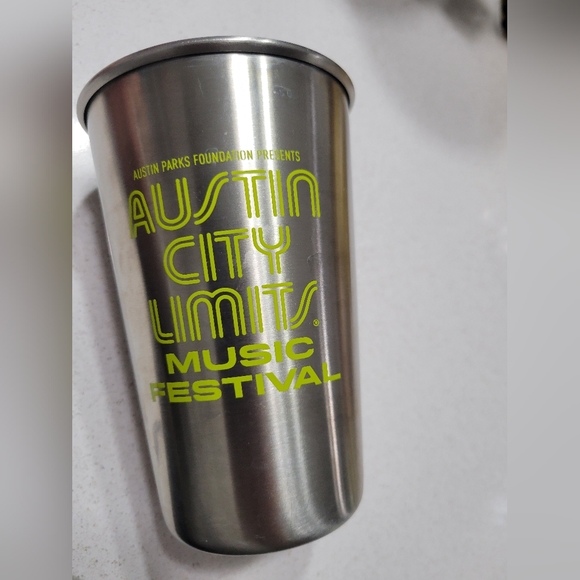 ACL Austin City Limits Music Festival Concert Merch Stainless Steel Cup, 16oz - Picture 1 of 5